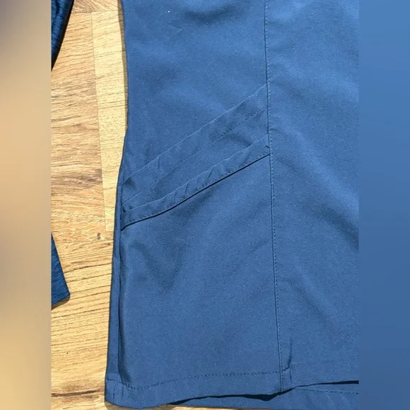 Urbane Performance Scrub Zip-up Jacket Size Large Color Blue - Picture 4 of 5